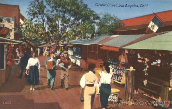 Olvera Street Los Angeles California