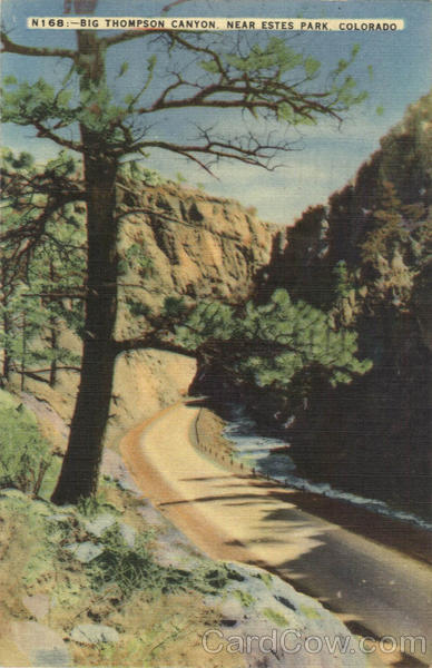 Big Thompson Canyon, Near Estes Park Colorado