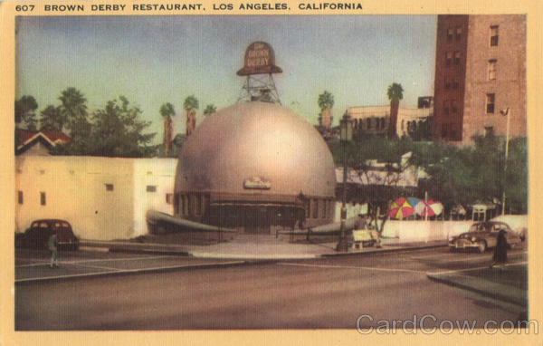 Brown Derby Restaurant Los Angeles California