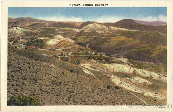 Nevada Mining Country Virginia City