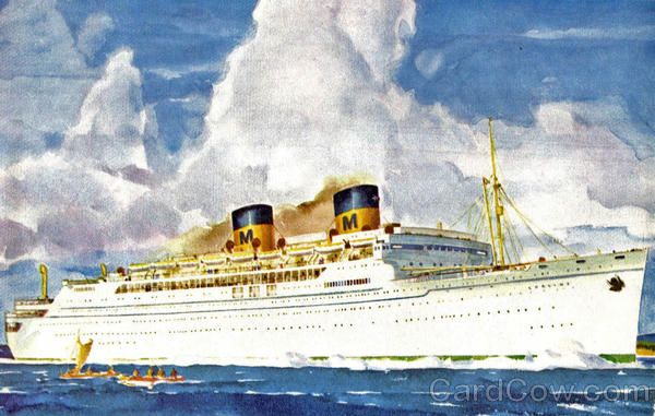 Matson lines Luxury Liner Lurline Boats, Ships