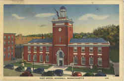 Post Office Haverhill, MA Postcard Postcard