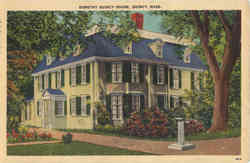 Dorothy Quincy House Massachusetts Postcard Postcard