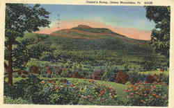 Camel's Hump Green Mountains, VT Postcard Postcard