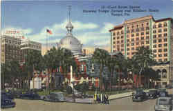 Court House Square Tampa, FL Postcard Postcard