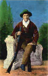 Calamity Jane,Notorious Frontier Character, Gen. Crook's Scout Postcard