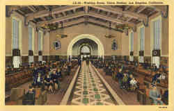 Waiting Room, Union Station Postcard