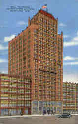 Bell Telephone Headquarters Building Postcard