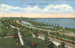 Juneau Park Milwaukee, WI Postcard Postcard