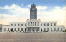 Airport Terminal Bldg Postcard