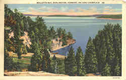 Malletts Bay, Lake Champlain Burlington, VT Postcard Postcard