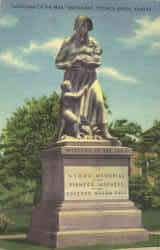 Madonna of the Trail Monument Postcard