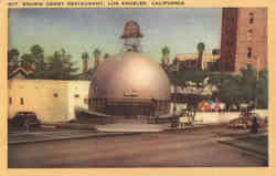 Brown Derby Restaurant Los Angeles, CA Postcard Postcard