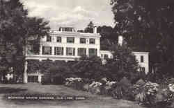 Boxwood Manor Gardens Postcard