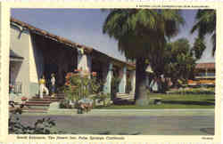 South Entrance, The Desert Inn Palm Springs, CA Postcard Postcard