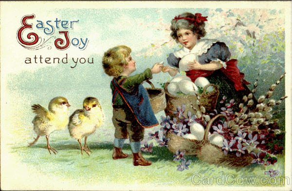 Easter Joy Attend You With Children