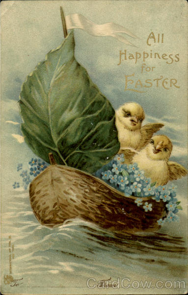 All Happiness For Easter With Chicks