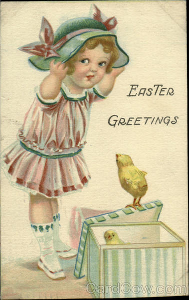 Easter Greetings With Children