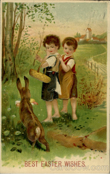 Best Easter Wishes With Bunnies