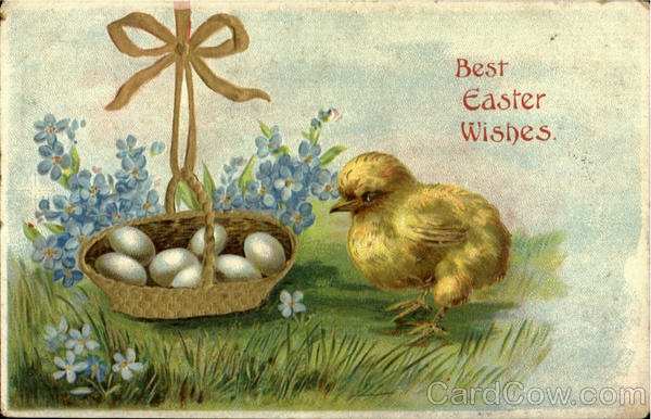 Best Easter Wishes With Chicks