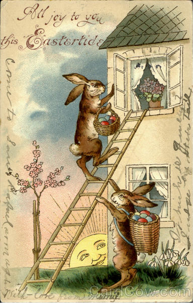 All Joy To You This Eastertide With Bunnies