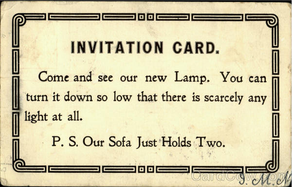 Invitation Card Romance & Love