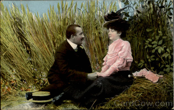 Couple in Field Romance & Love