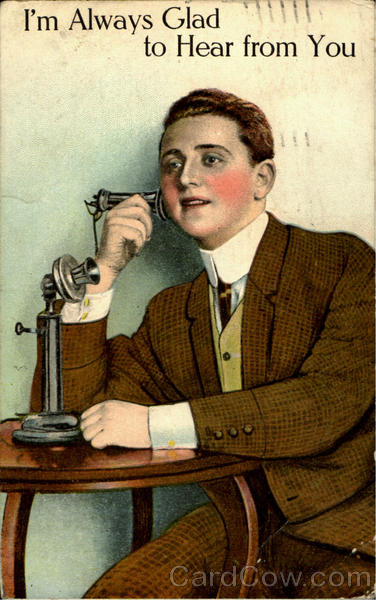 I'm Always Glad To Hear From You Romance & Love