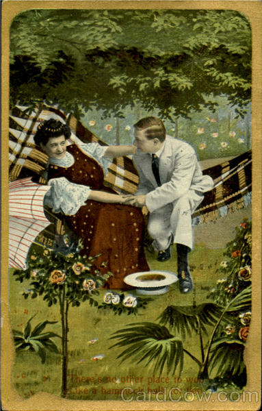 Hammock built for two Romance & Love