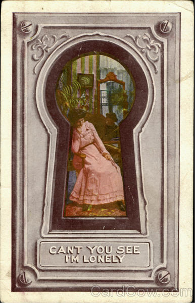 Cant You See I'm Lonely Keyhole Romance & Love