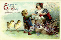 Easter Joy Attend You Postcard