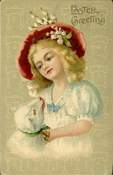 Easter Greeting Postcard