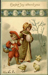 Easter Joy Attend You Postcard