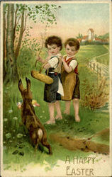 A Happy Easter Postcard