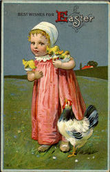 Best Wishes For Easter Postcard