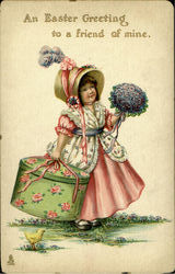 An Easter Greeting To A Friend Of Mine Postcard