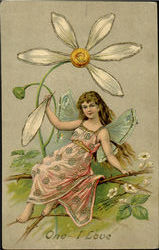 One - I Love Postcard