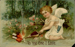 To The One I Love Postcard