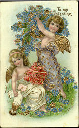 To My Valentine Postcard