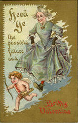 Be My Valentine Postcard