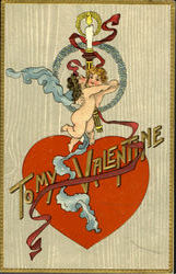 To My Valentine Children Postcard Postcard