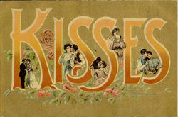 Kisses Postcard