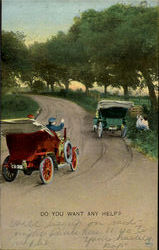 Do You Want Any Help? Postcard