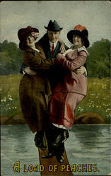 A Load Of Peaches Postcard