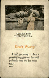 Greetings From Tippecanoe Postcard
