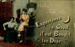 Hello? Take Note Postcard