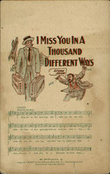 I Miss You In A Thousand Different Ways Postcard