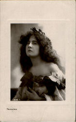 Woman "memories" Postcard