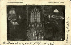 What It Leads To Postcard