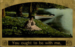 You Ought To Be With Me Postcard